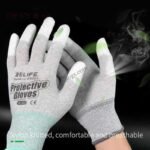 قفازات مضادة للكهرباء الساكنة Relife RL-063 – حجم XXL (رمادي)