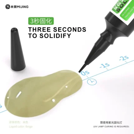 Mijing SG22 PCB solder Mask Nano Oil 3S Quick Curing Paste Flux