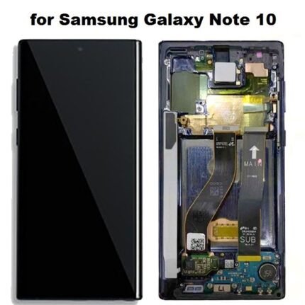 SM-NOTE 10 ORG LCD اسود DU